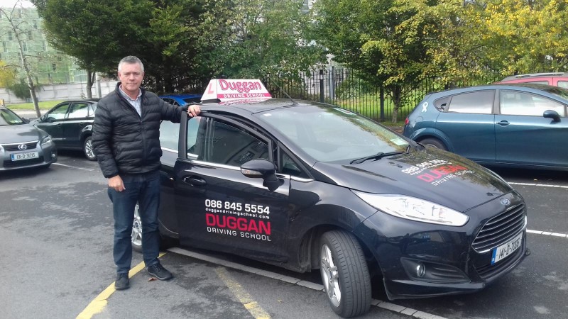 Padraig Duggan carries on the unique motoring instruction methods established by his father and combines them with modern up to date techniques which proved positive when he passed all his exams with top marks - Duggan Driving School, Naas, Ireland